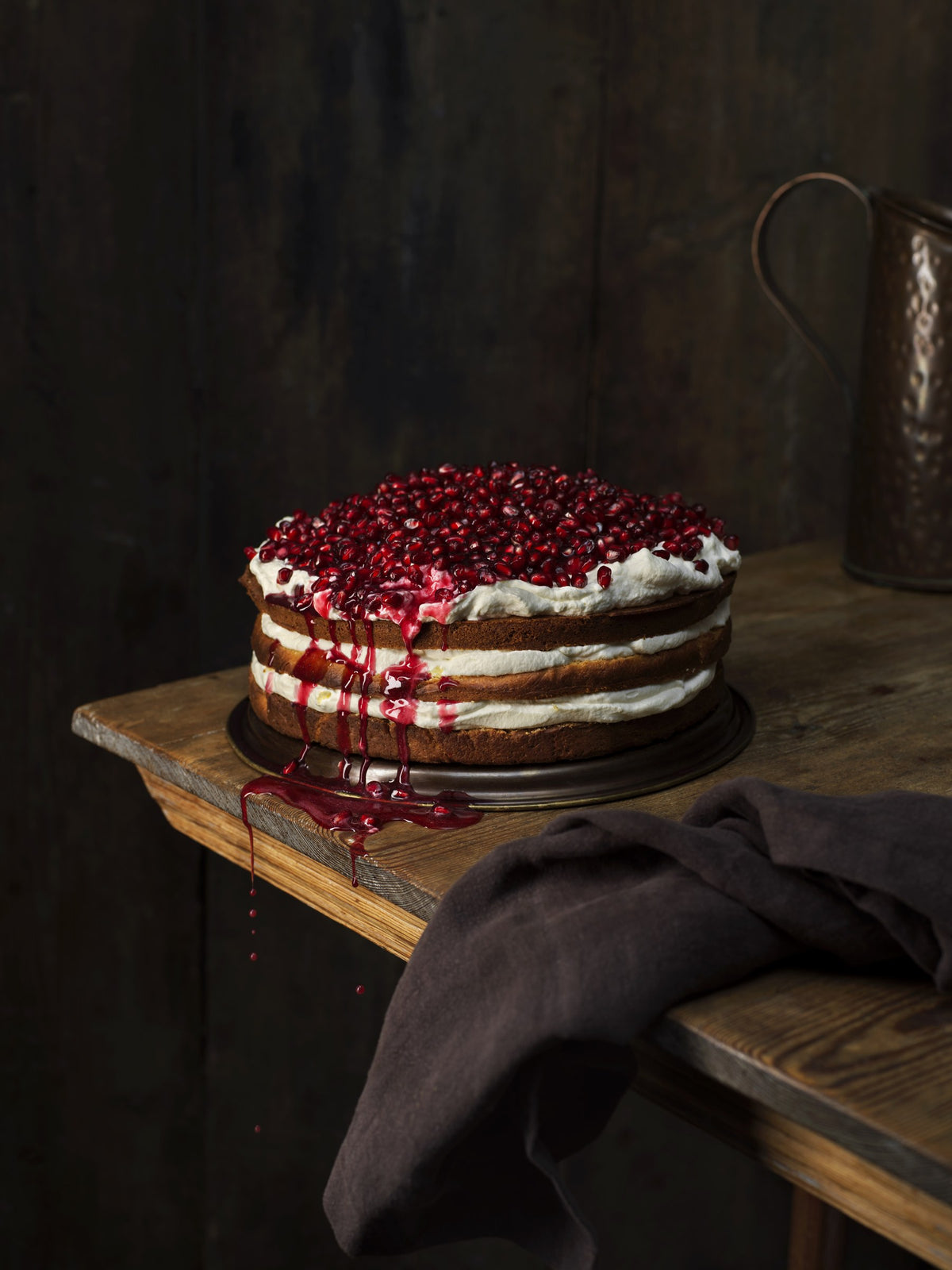 Pomegranate Cake