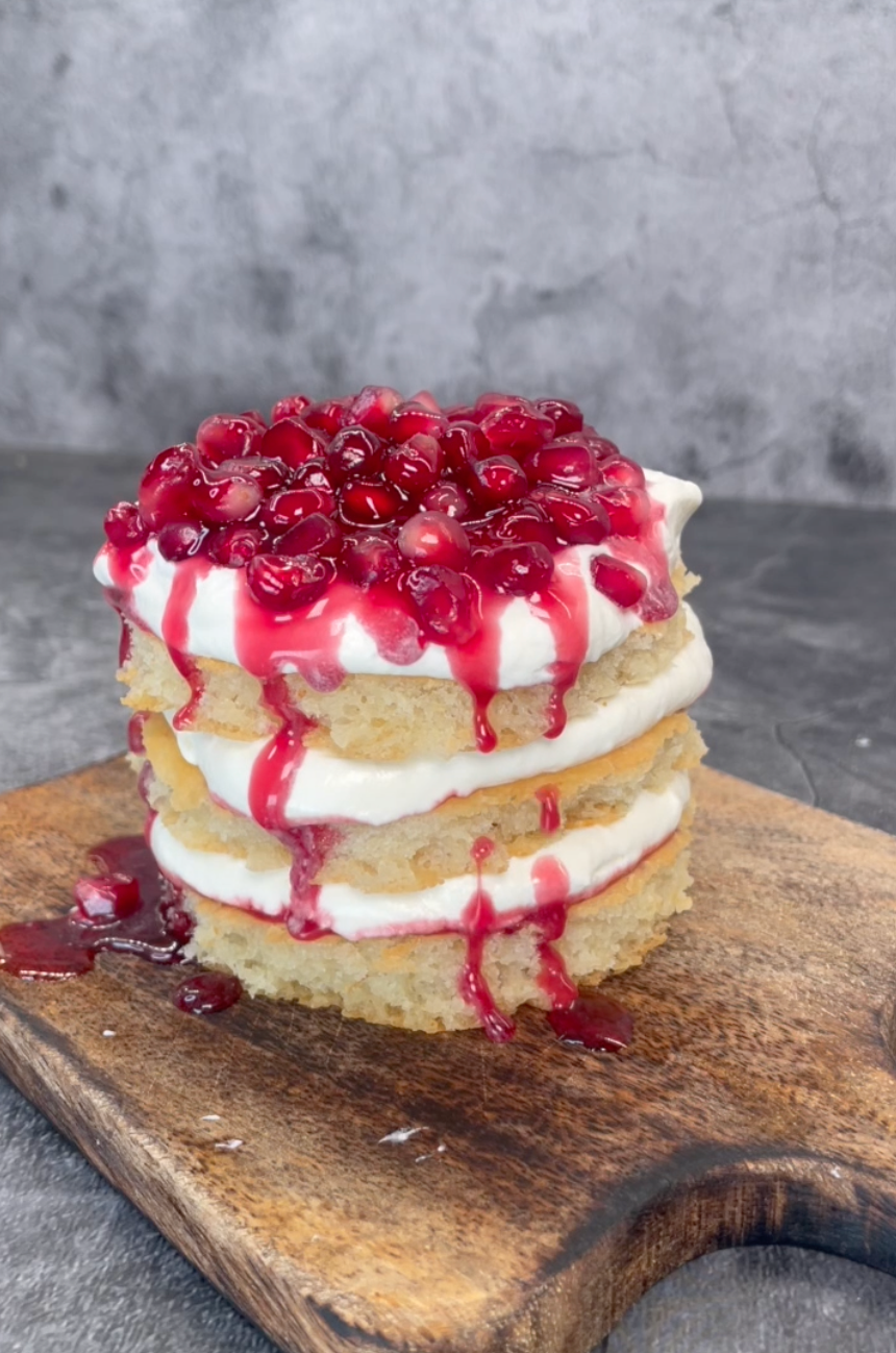 Mini Pomegranate Cake